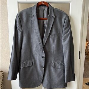 Kenneth Cole Gray Sport Coat with Notched Lapel